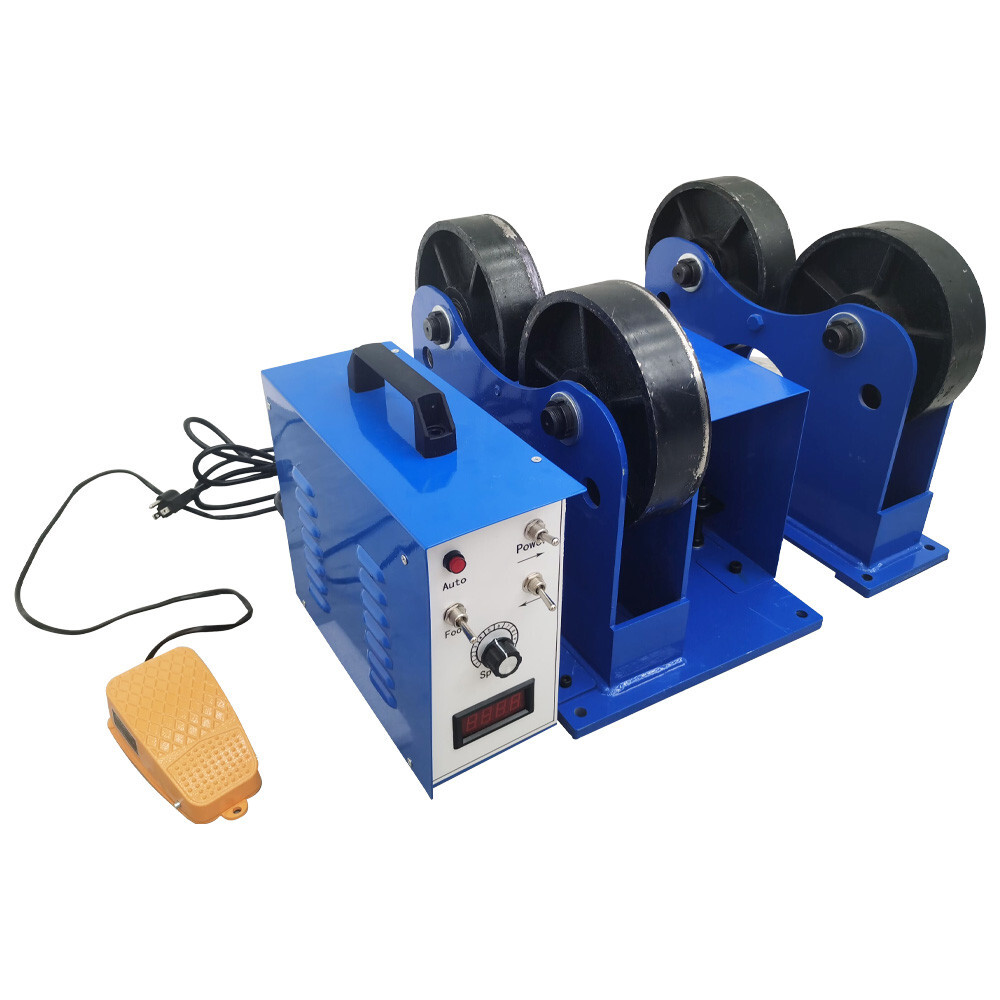 110V Rotary Welding Positioner Digital Turning Rolls Linkage Roller 2200LBS