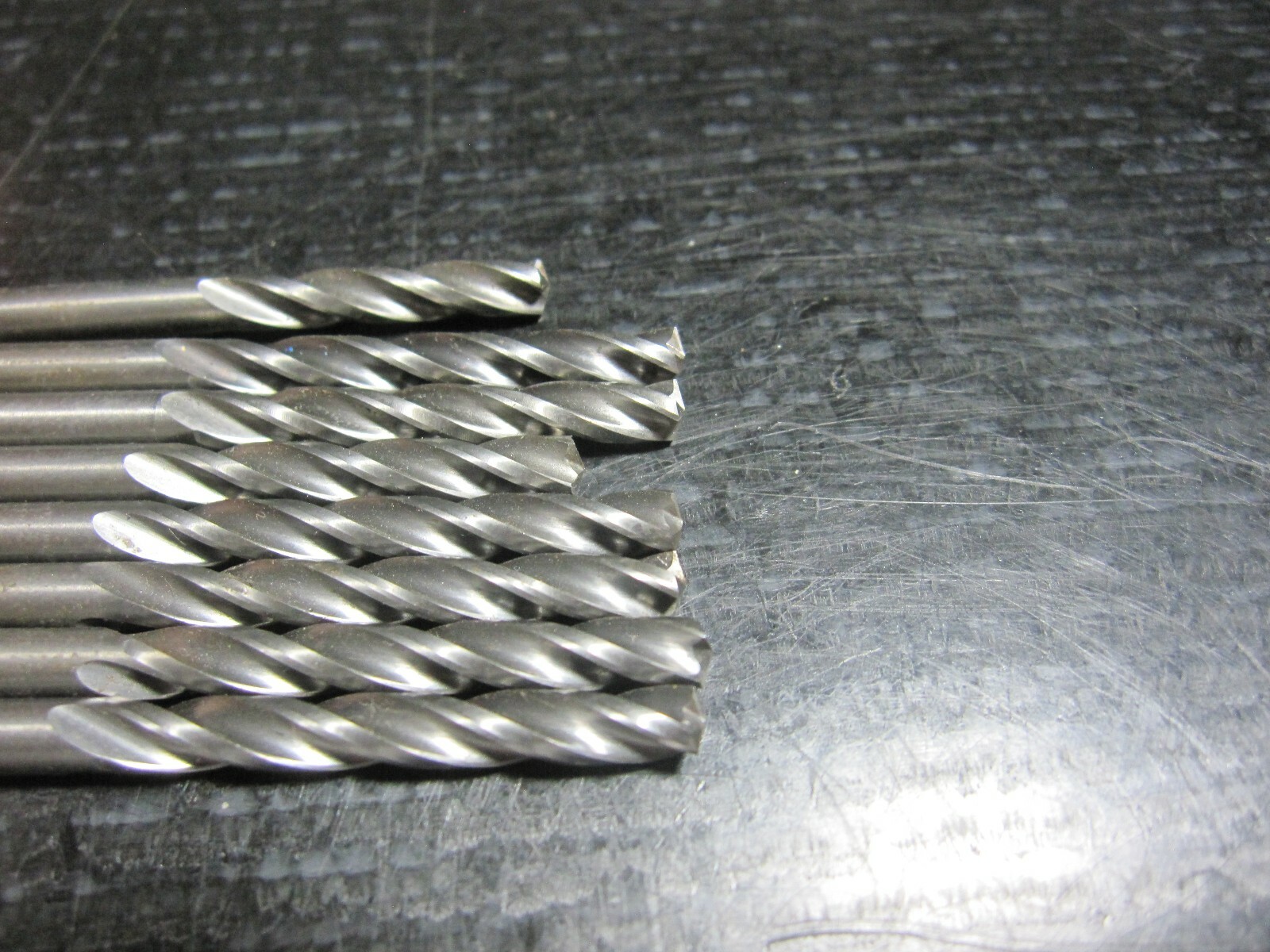 2 used Guhring 3.800mm 3fl 3 flute carbide drill