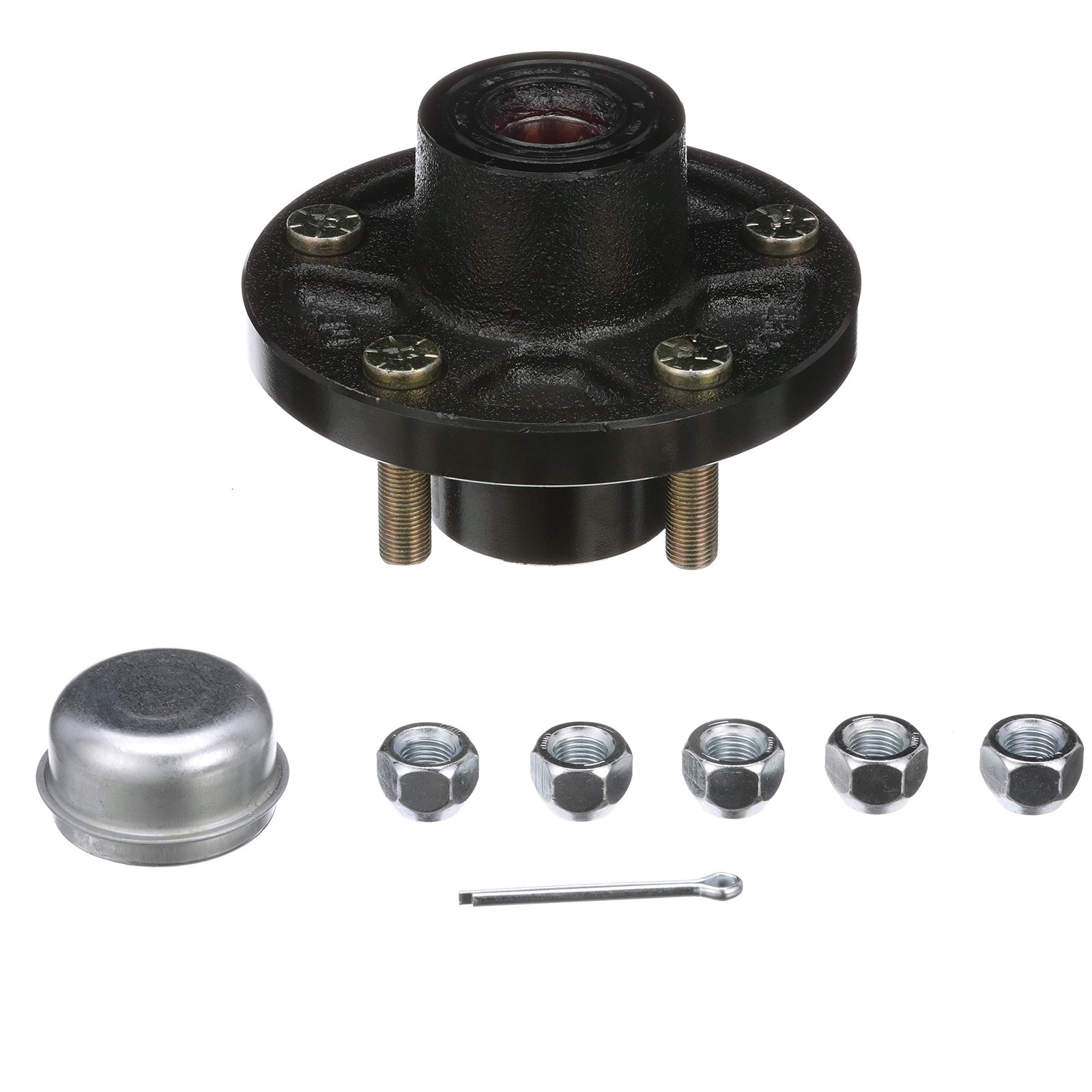 Seachoice Trailer Wheel Hub 1 In. Axle 5 Lug Pregreased 53141