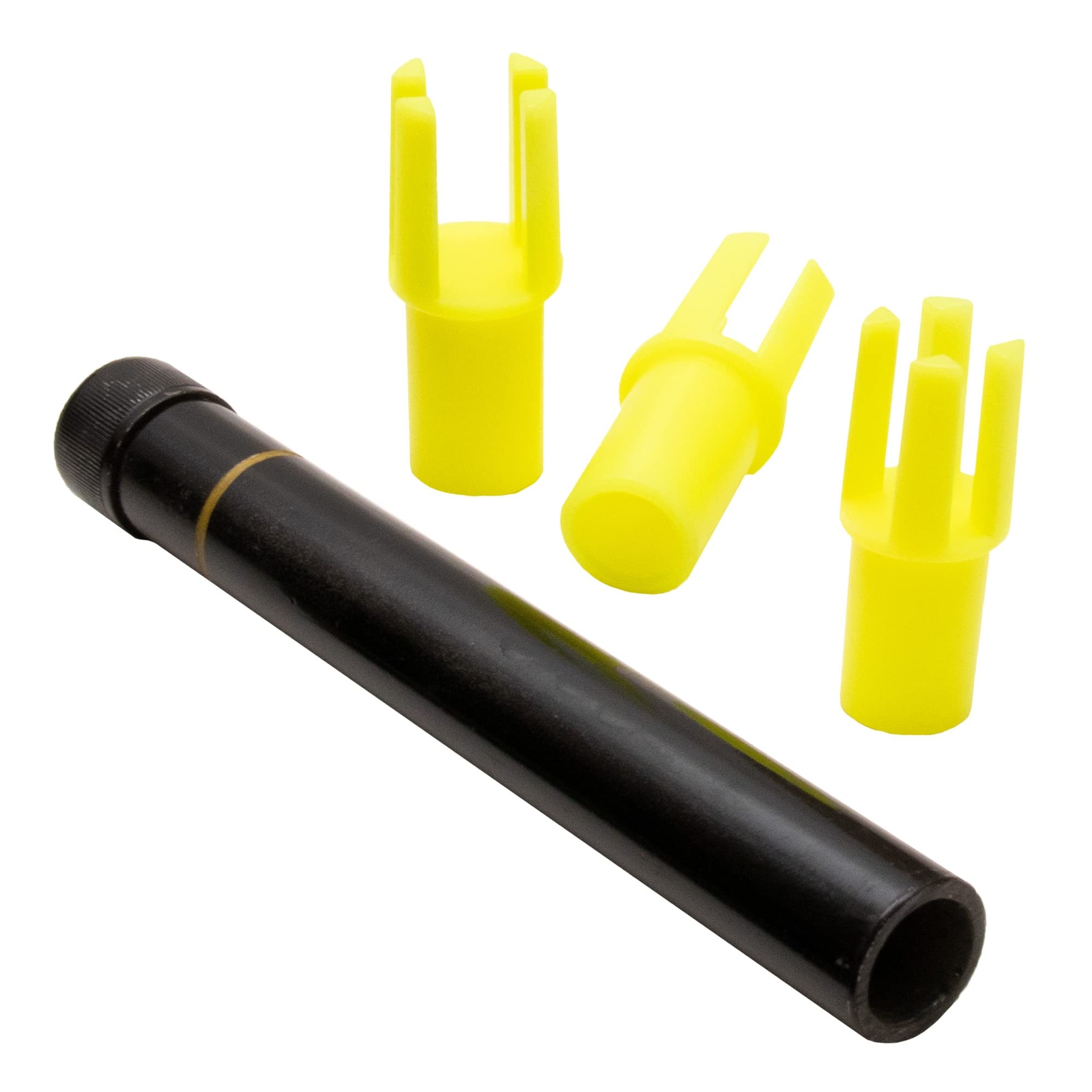 Spin Screed 500 Yellow Plastic Chairs, 500 Count, Drive Tool Included, Concrete,