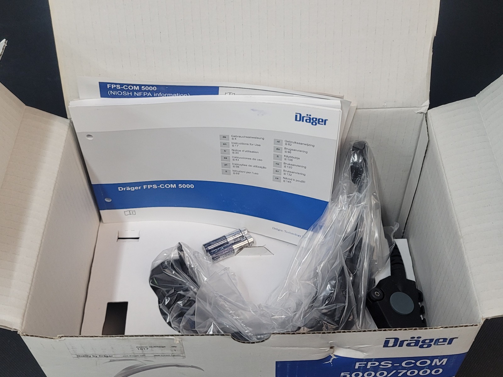 Dräger FPS-COM 5000/7000 Face Mask Communication Unit
