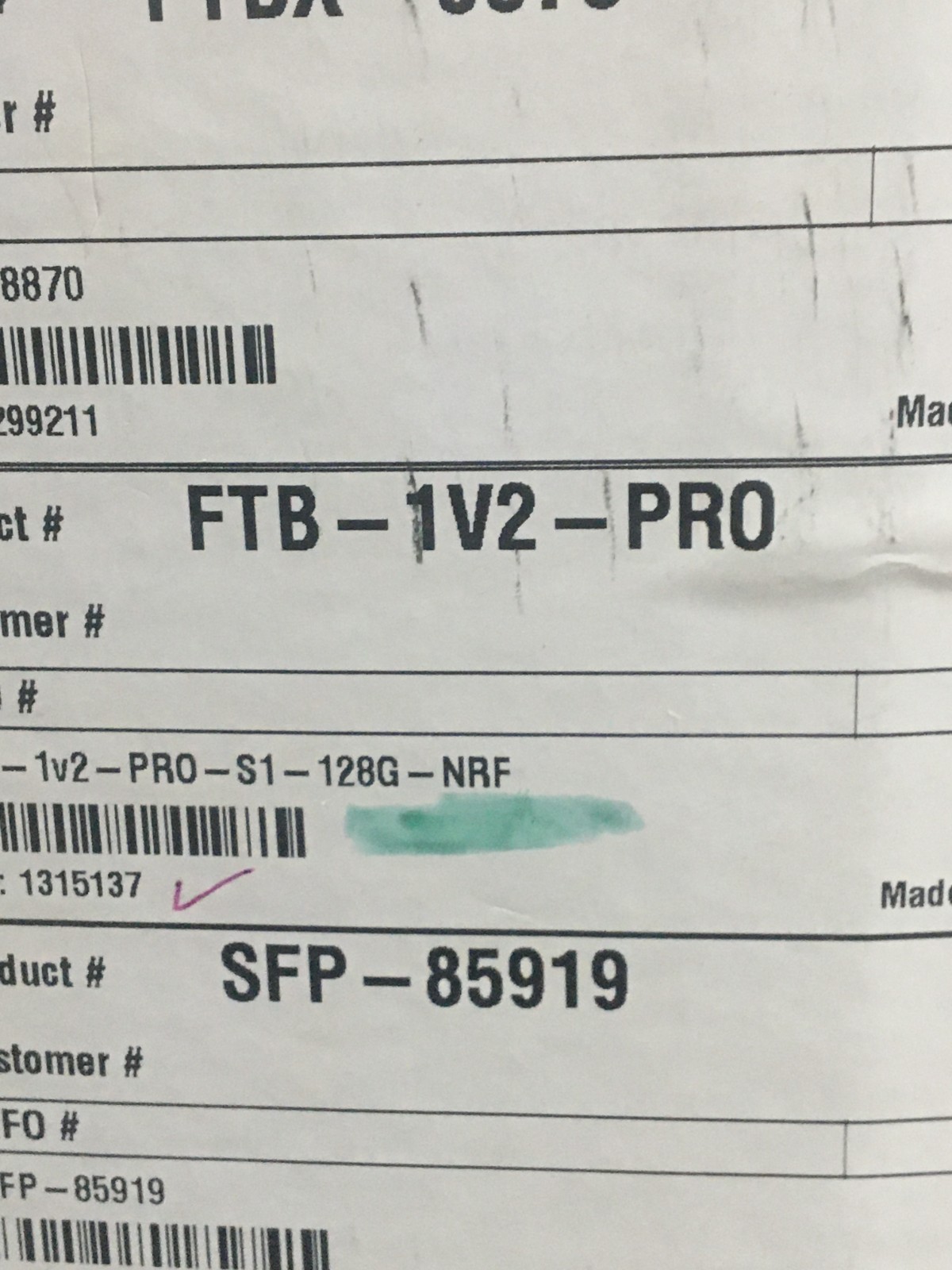 EXFO FTB-1V2-PRO-S1-128G IP TESTING EQUIPMENT (NEW IN BOX)