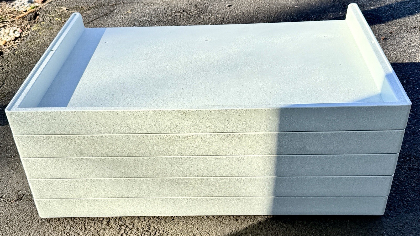 Five Stacking Safco 24×36 Art Document Files