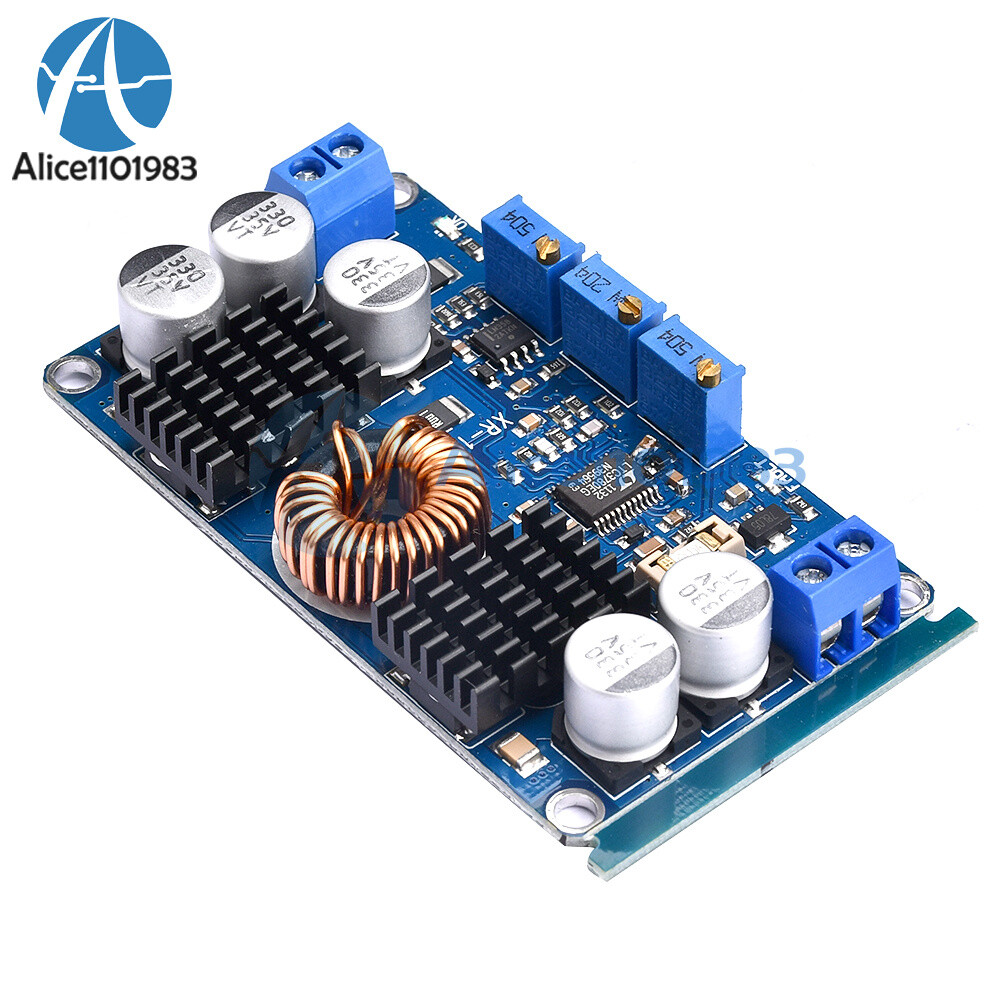 DC 5V-32V to 1V-30V 10A LTC3780 Automatic Step Up Down Regulator Charging Module