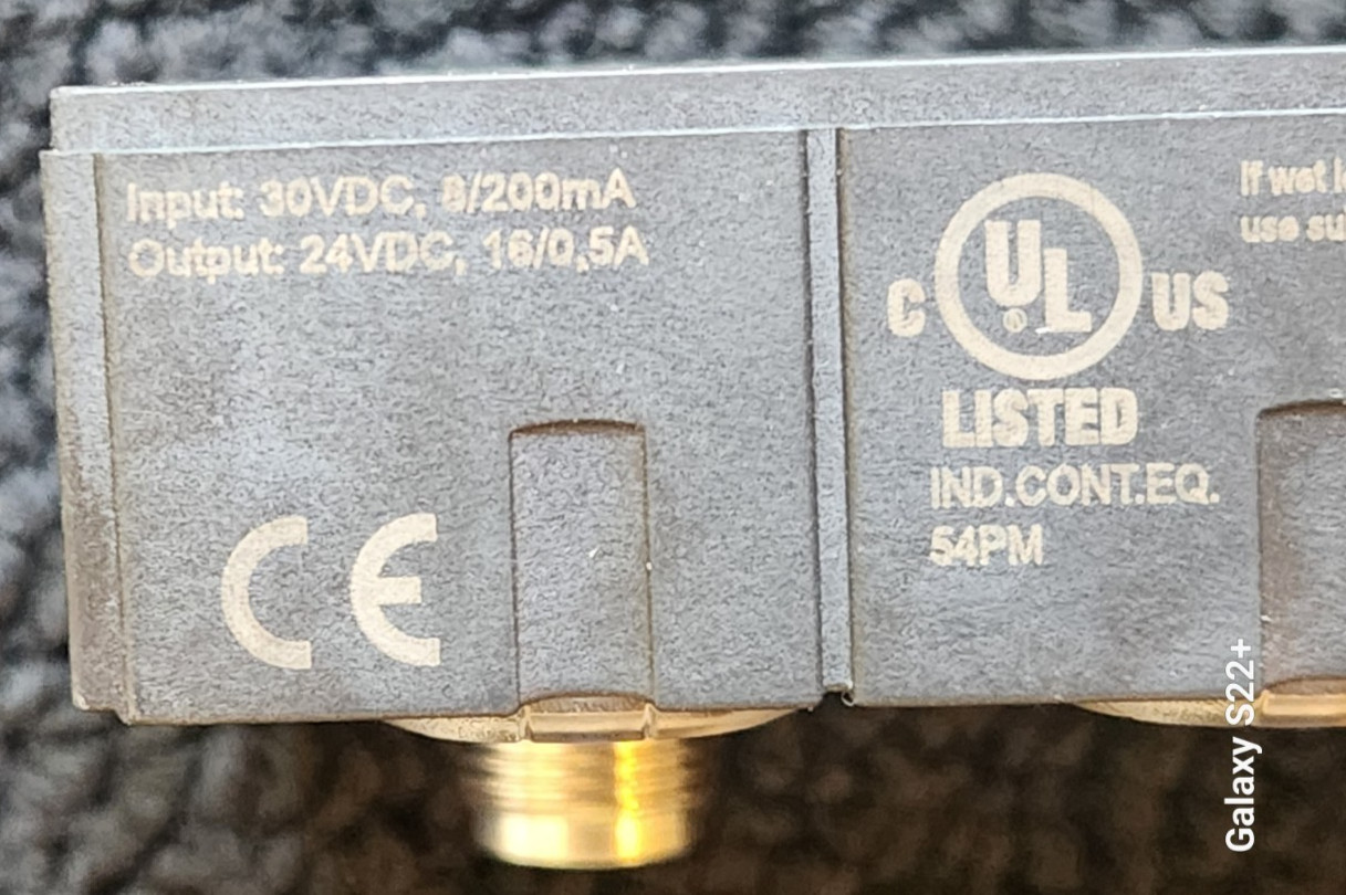 Murr Elektronik Cube67+, D-71570, Art No 56601 Extension Module + Cables B1F