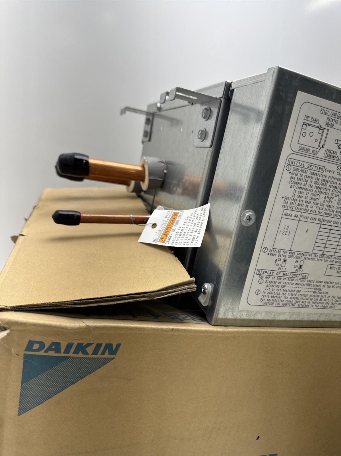 Daikin 2019 90,000 BTU – BSQ96TVJ Single Port Branch Selector Box NEW IN BOX