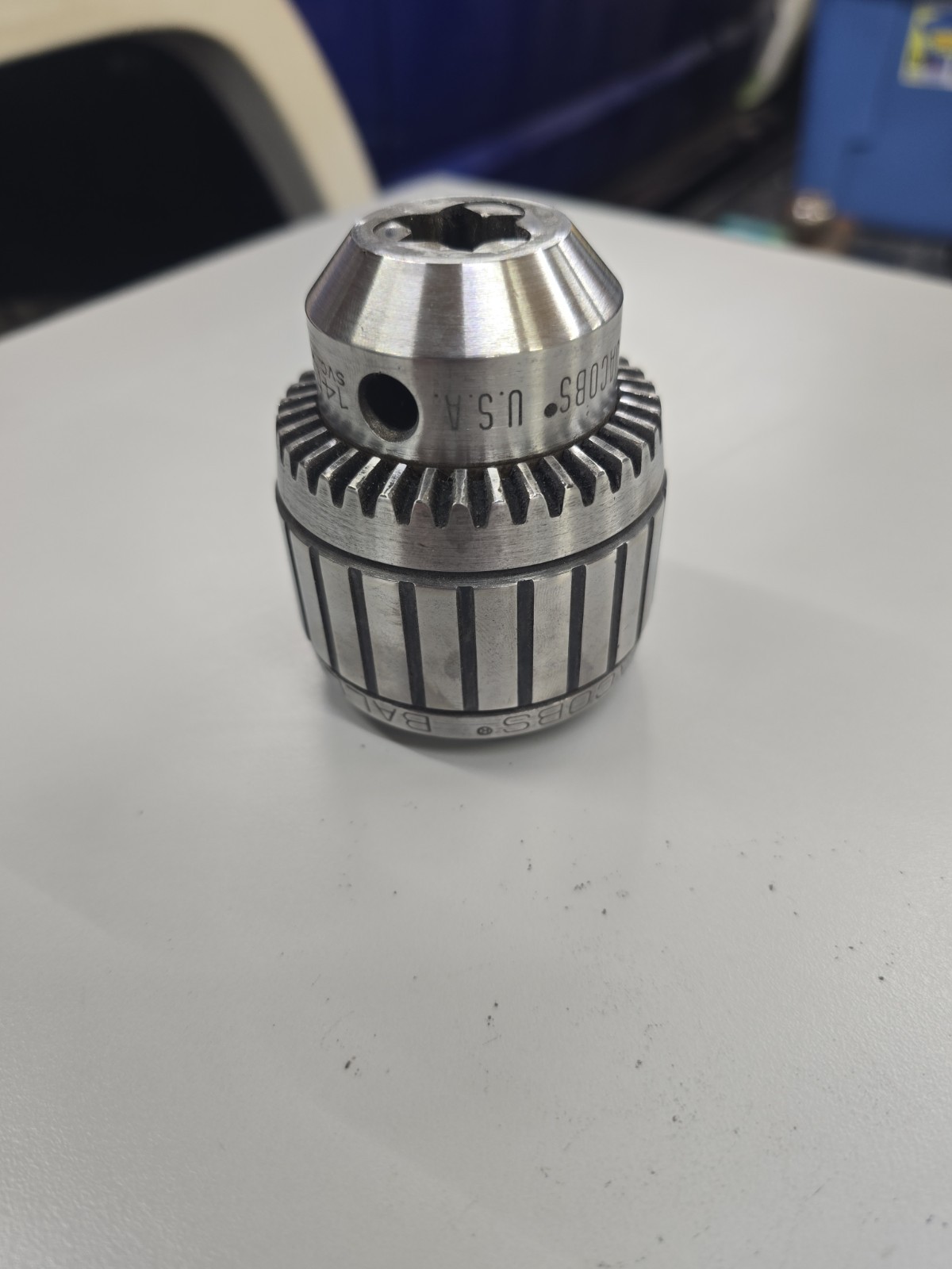 JACOBS 14N BALL BEARING SUPER DRILL CHUCK 0-1/2″, 0-13mm CAP JACOBS TAPER 3JT