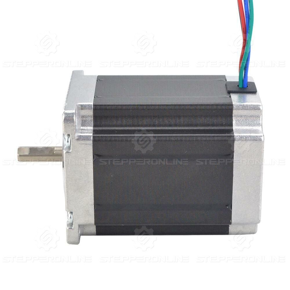 Nema 23 Stepper Motor 1.9Nm(269oz.in) 57x76mm 2.8A 6.35mm Shaft CNC Router Mill