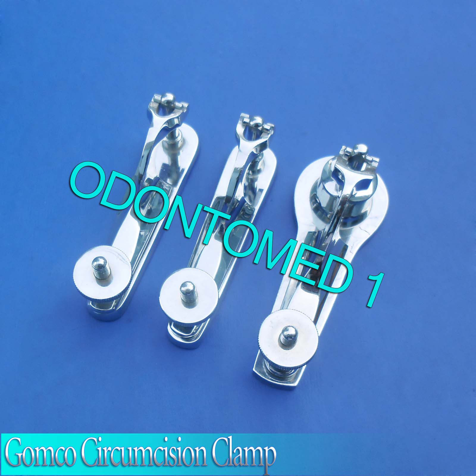 3 PCS Gomco Circumcision Clamp 1.5+1.9+2.9cm Surgical Instruments