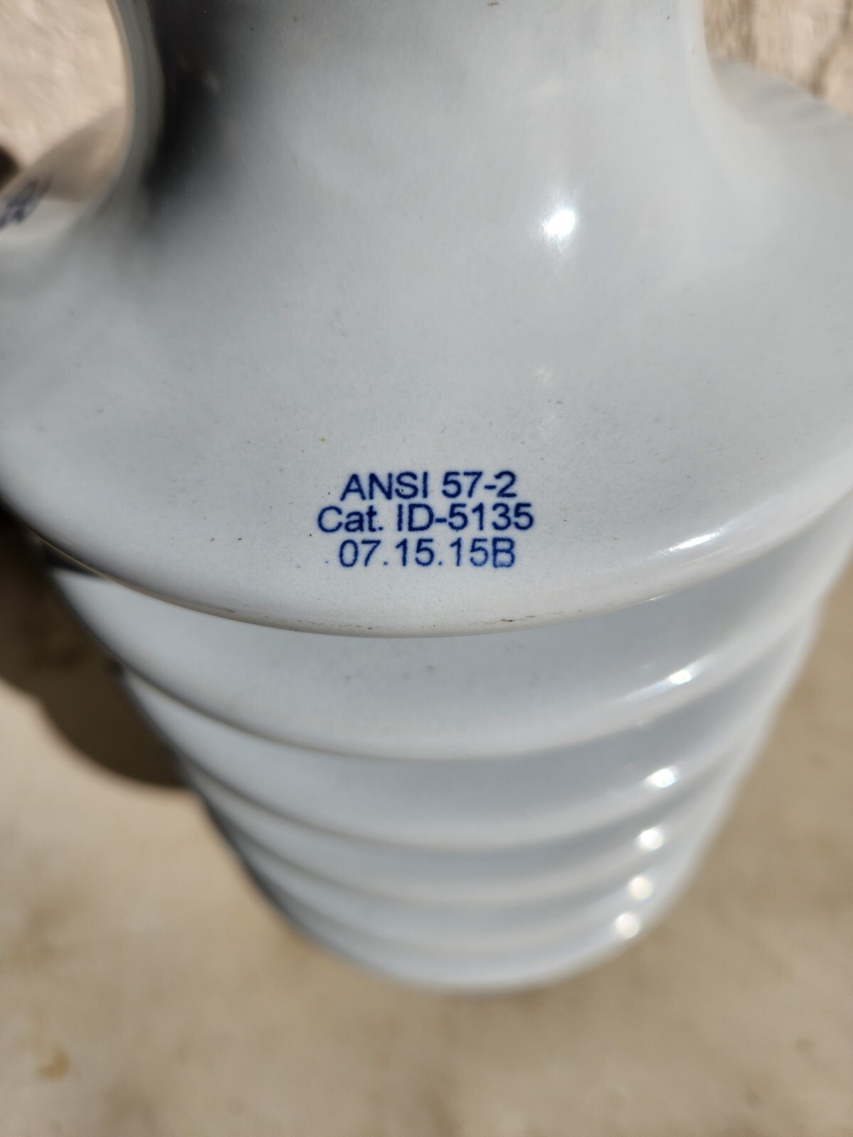 *NOS* PPC 5135 Tie Top Line Post Insulator ANSI 57-2