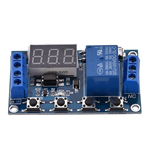 Cycle Timing One-Way Relay Module Delay Power Off Trigger Micro USB Timer