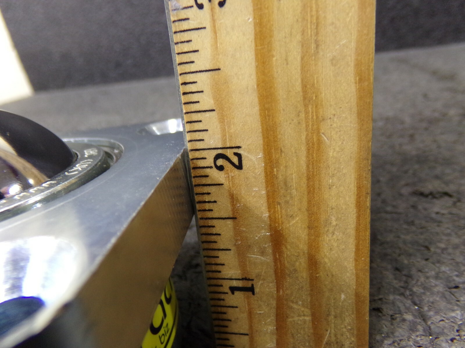 Omnitrack 1-1/2 Inch Diameter, Square, Chrome Steel Ball Transfer(DC)