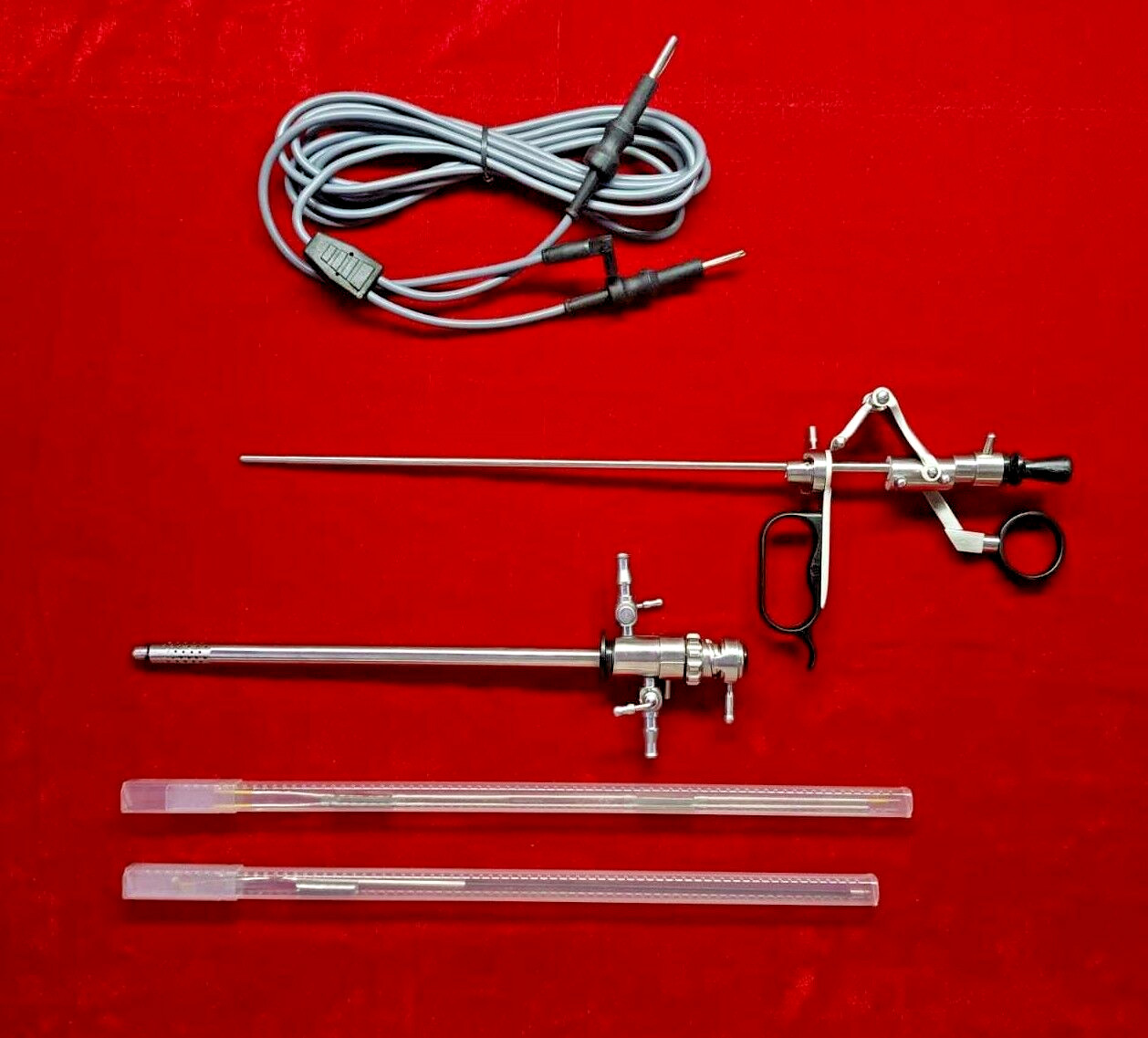 Laparoscopic Working Element Bipolar Active Double stem Storz Compatible – 1Set