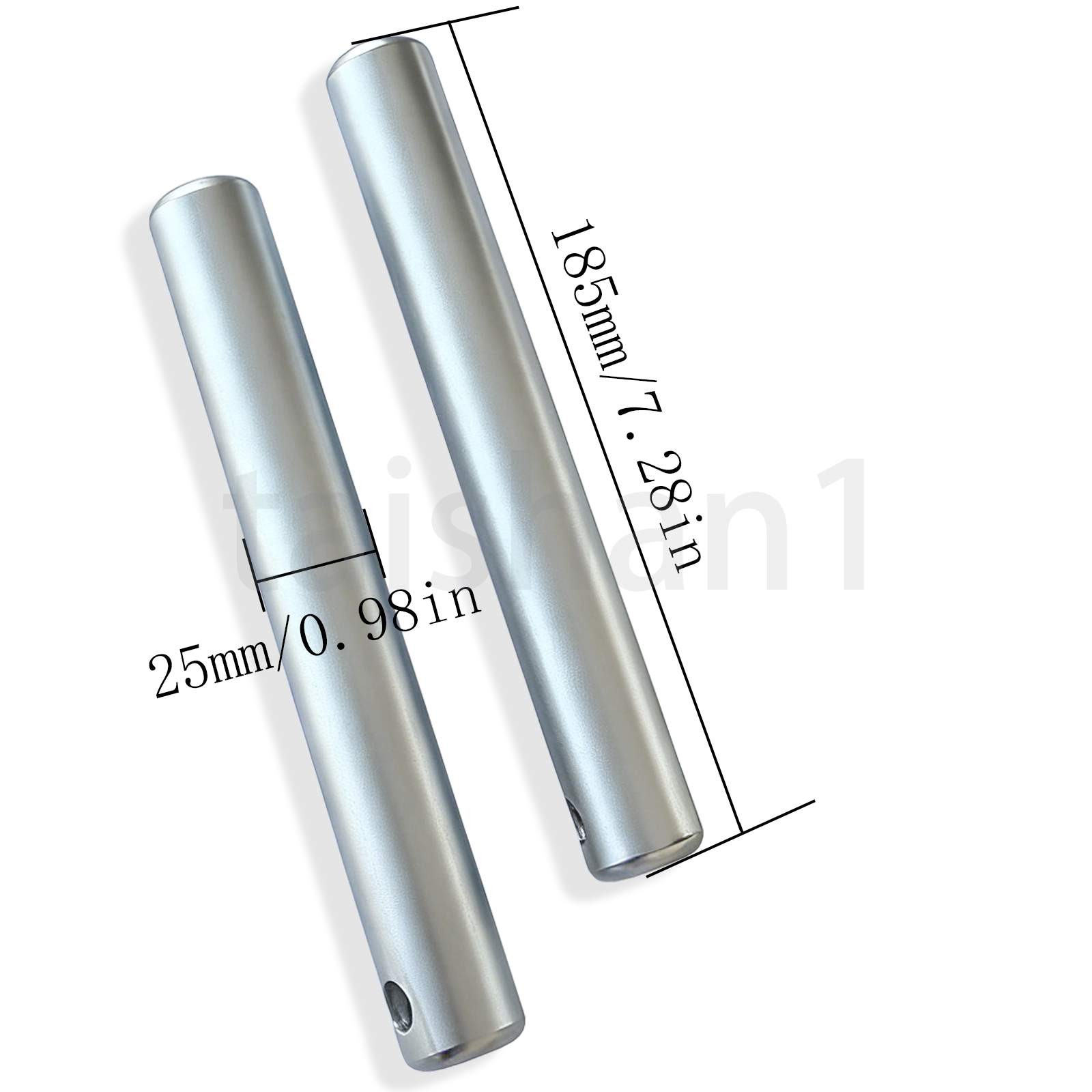 New Mini Excavator Bucket Pins 25mm X 185mm Long (2 Pins)