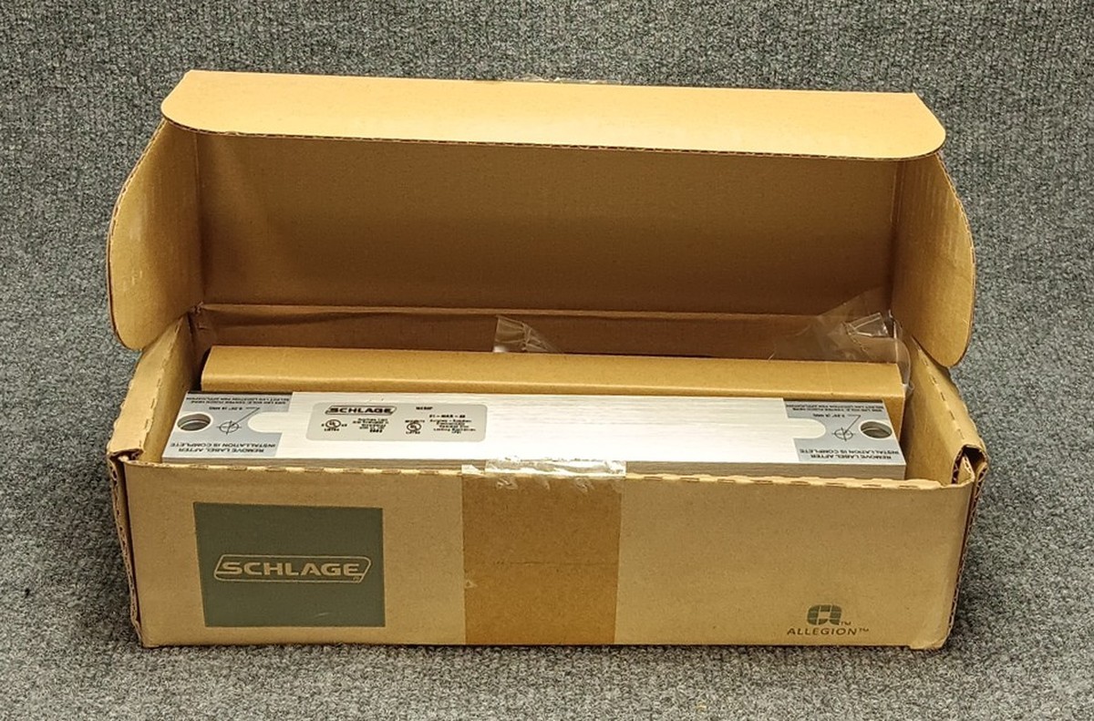 Schlage M452P Electromagnetic Lock Double Door 1000lb Maglock 12/24V Open Box