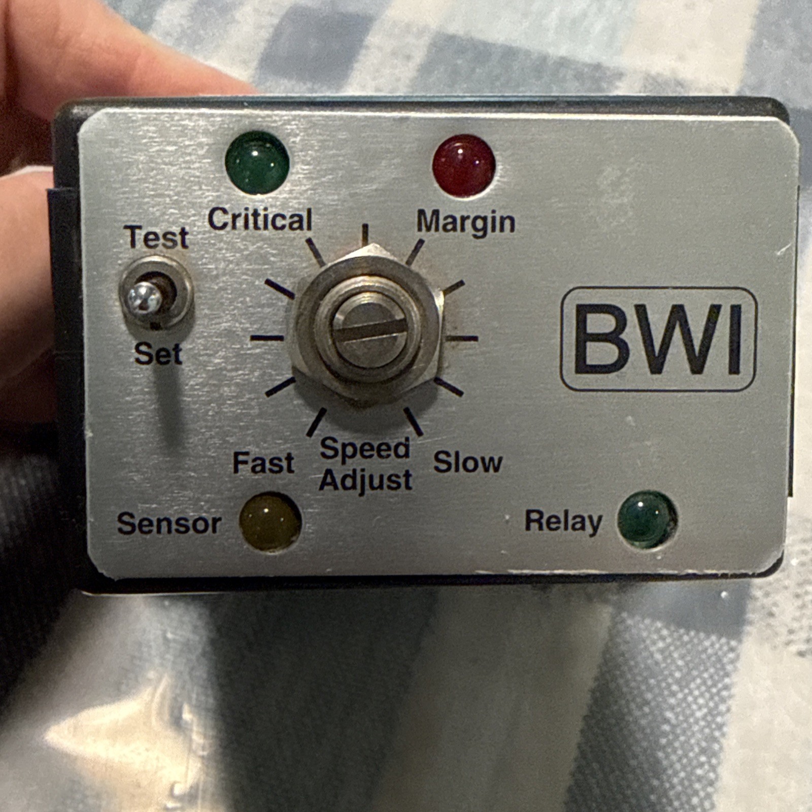EAGLE BWI 22-8000 TAC Switch 60-800 RPM 120 VAC Speed Adjust Relay Module