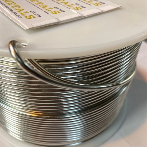 Pure Tin Wire .125 20# spools Grade A 99.85% min