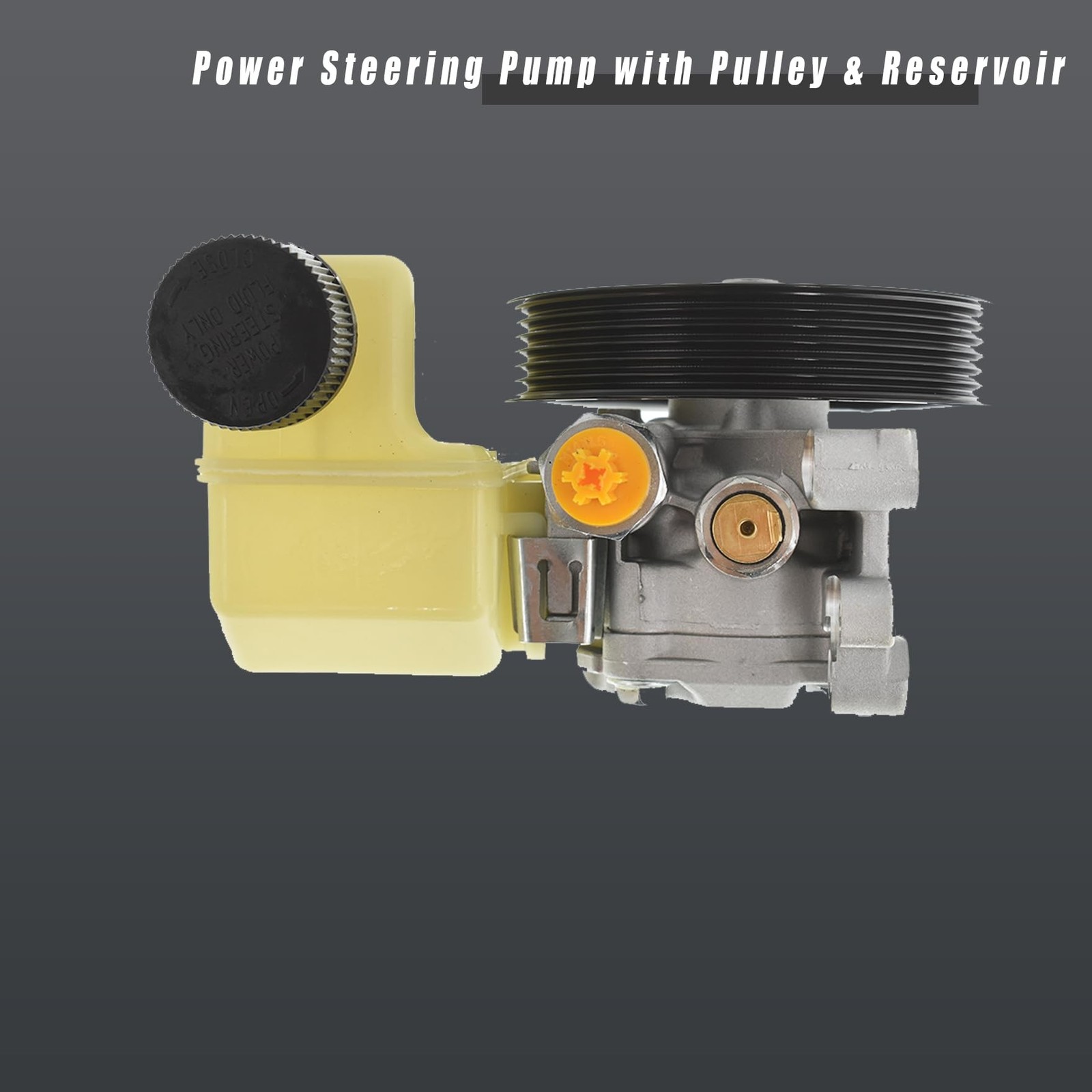 waltyotur Power Steering Pump with Pulley & Reservoir Replacement for Mazda 6…