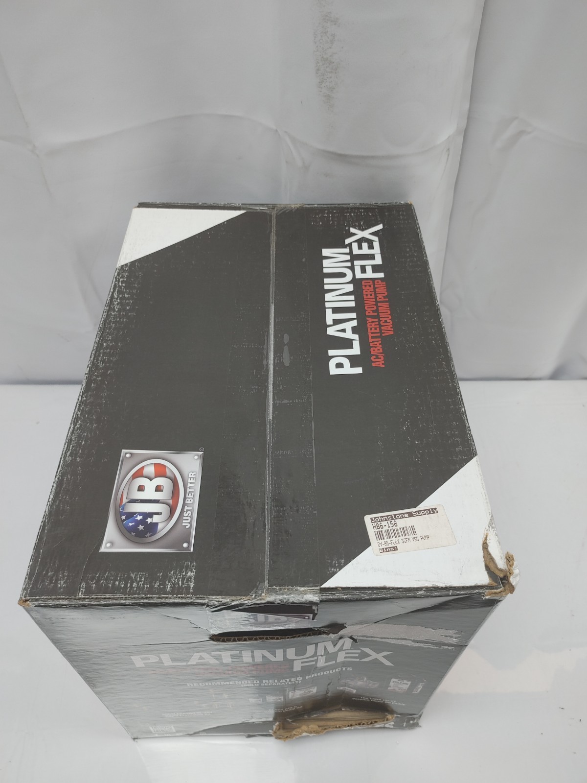 JB INDUSTRIES DV-85-FLEX PLATINUM FLEX AC/Battery Powered Vacuum Pump – SEALED