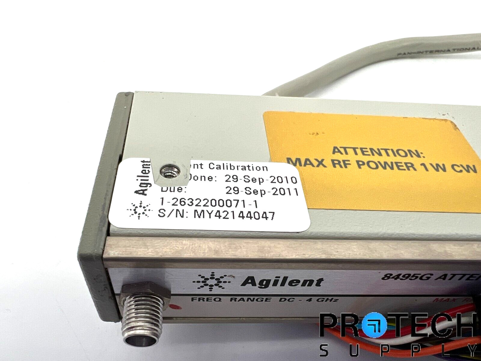 Agilent 8495G / 70dB Step Attenuator with WARRANTY