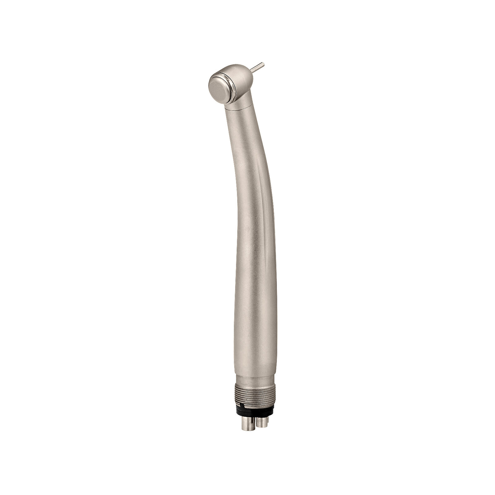 Dental High Speed Handpiece Ceramic Rotor Push Button 4Hole Single Way Spray 1PC