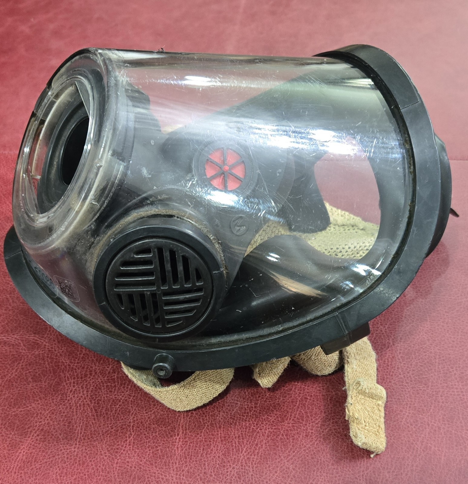 Scott AV-3000 Fire Fighter SCBA Mask Amp Bracket Size MEDIUM Harness