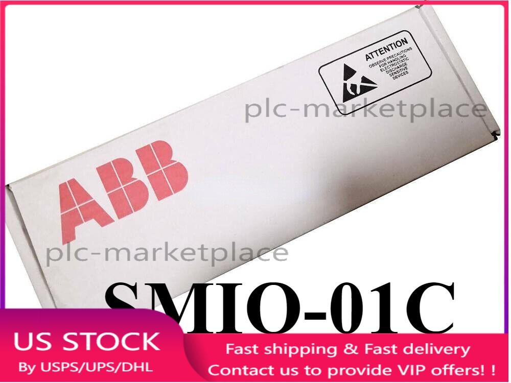 Brand New ABB PLC SMIO-01C CPU ACS510 FAST SHIPPING 1PCS NIB No Keypad