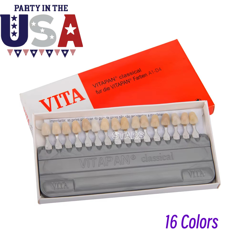 VITA Dental Shade Guide 16/29Colors Resin Material Toothguide Whitening Contrast