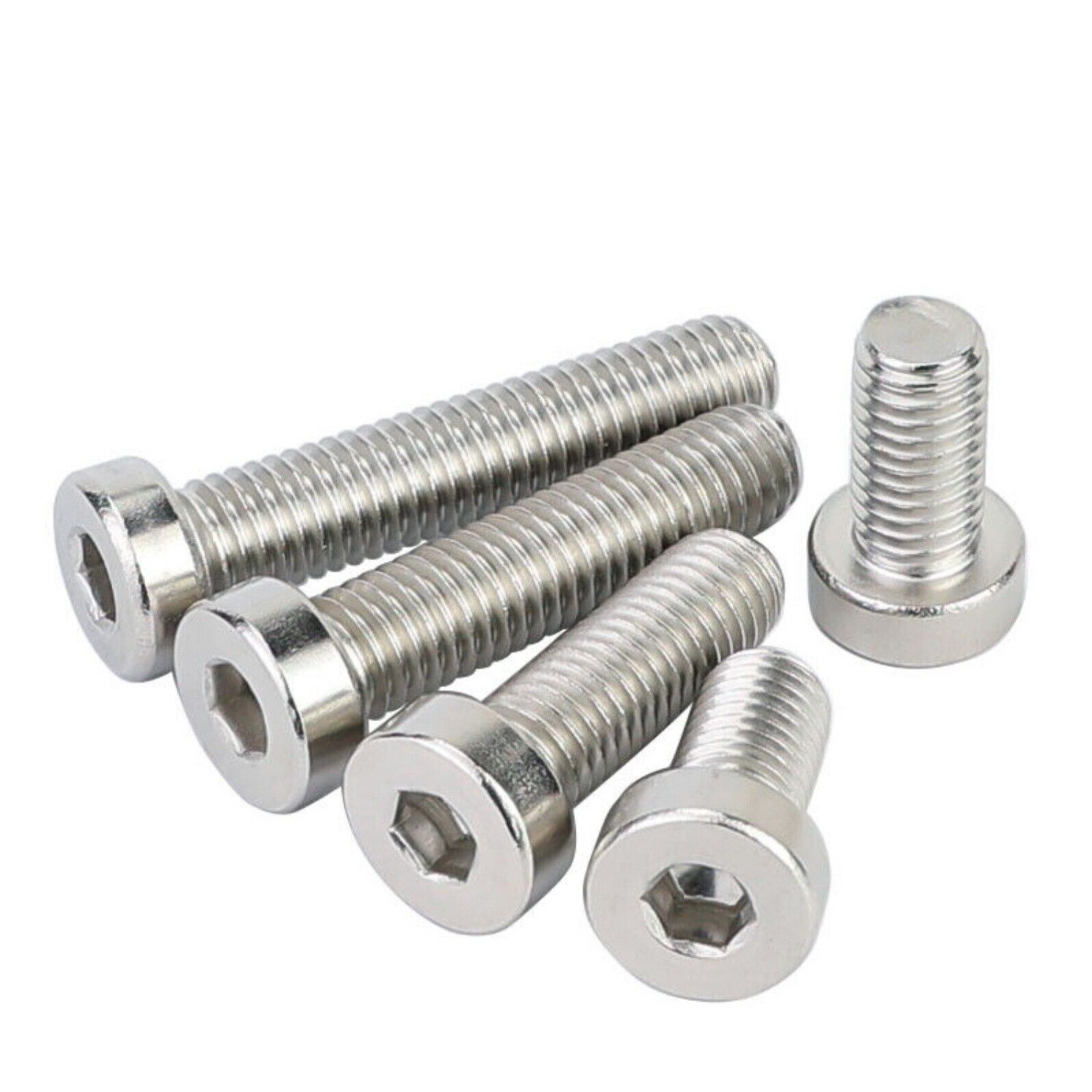 M3-M10 Allen Hex Hexagon Socket Ultra Thin Low Flat Wafer Cap Head Screw Bolt