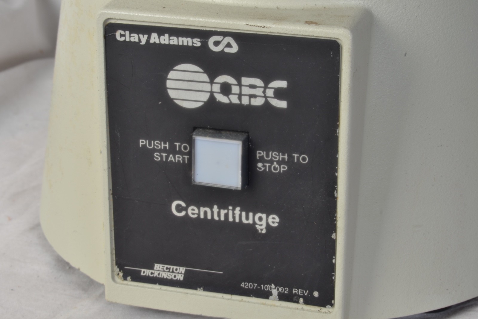 Clay Adams QBC Centrifuge by Becton Dickinson – Model 4207 – Tested Working
