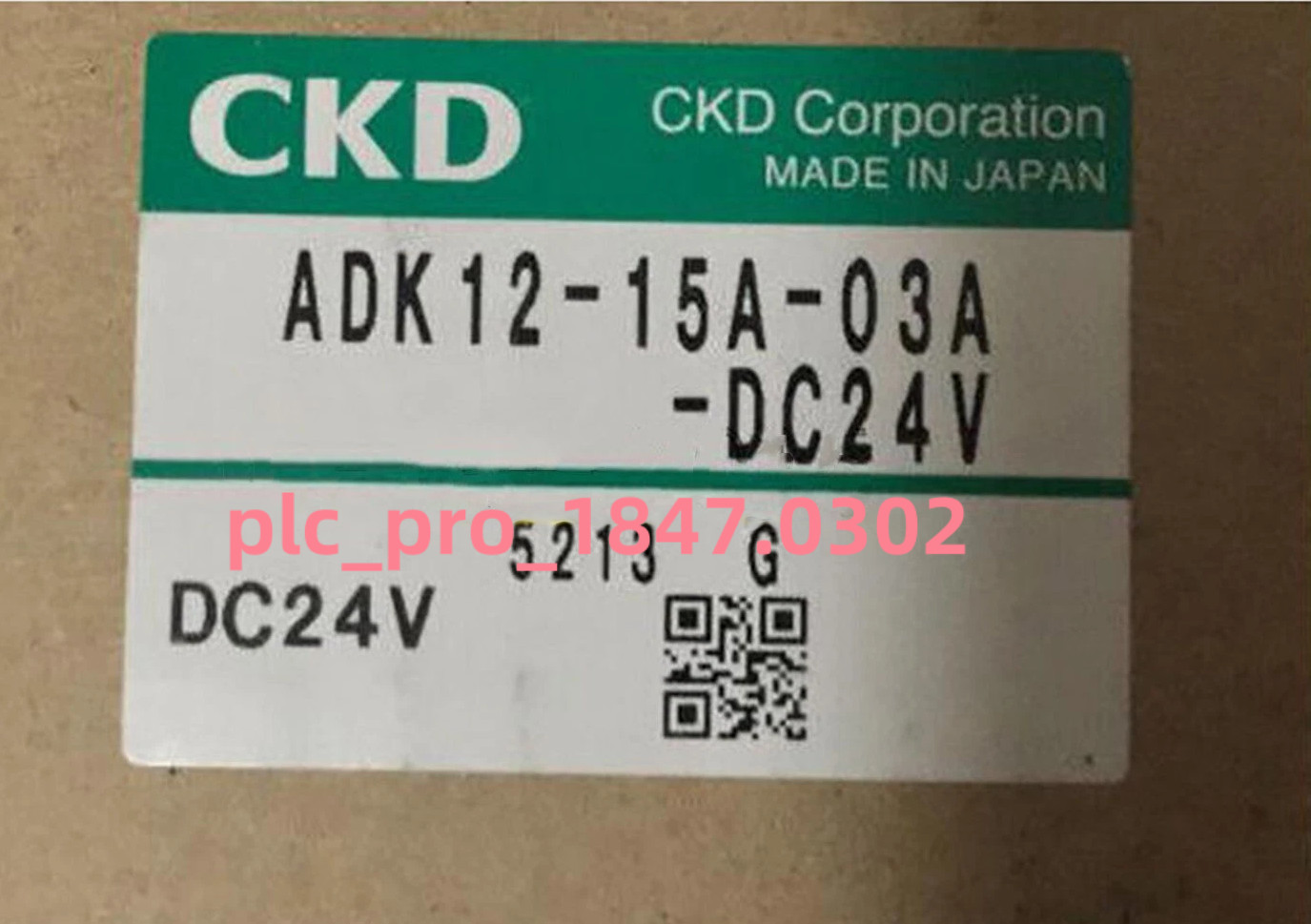 ADK12-15A-03A-DC24V 1PCS Brand New CKD ADK12-15A-03A-DC24V Fast delivery