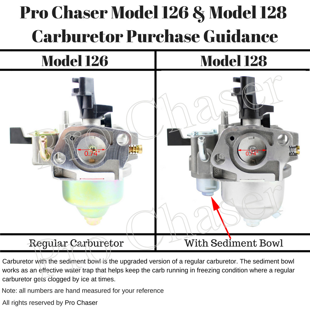 Carburetor for Generator GX160 GX200 5.5HP 6.5HP 168F 2KW – 3KW