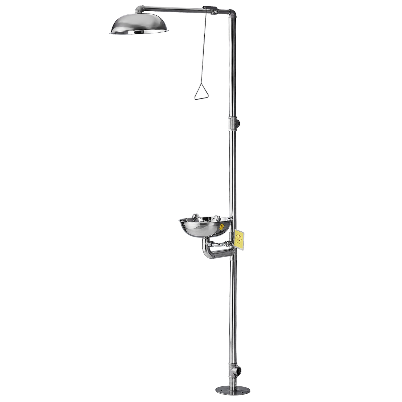 ABS Combination Shower Station Eye Wash Eyewash Station 304 Stainless Steel New