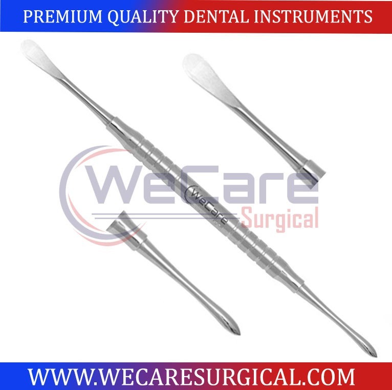 DENTAL SURGICAL INSTRUMENT PERIOSTEAL ELEVATOR MOLT #9 8MM HOLLOW GRIP STAINLESS