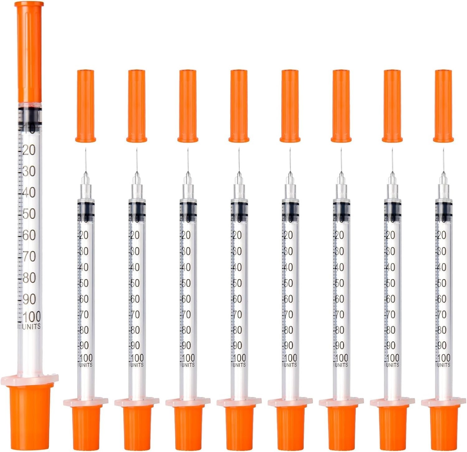 Quality 30G 1ml Disposable Syringes – Individually Wrapped for Safety