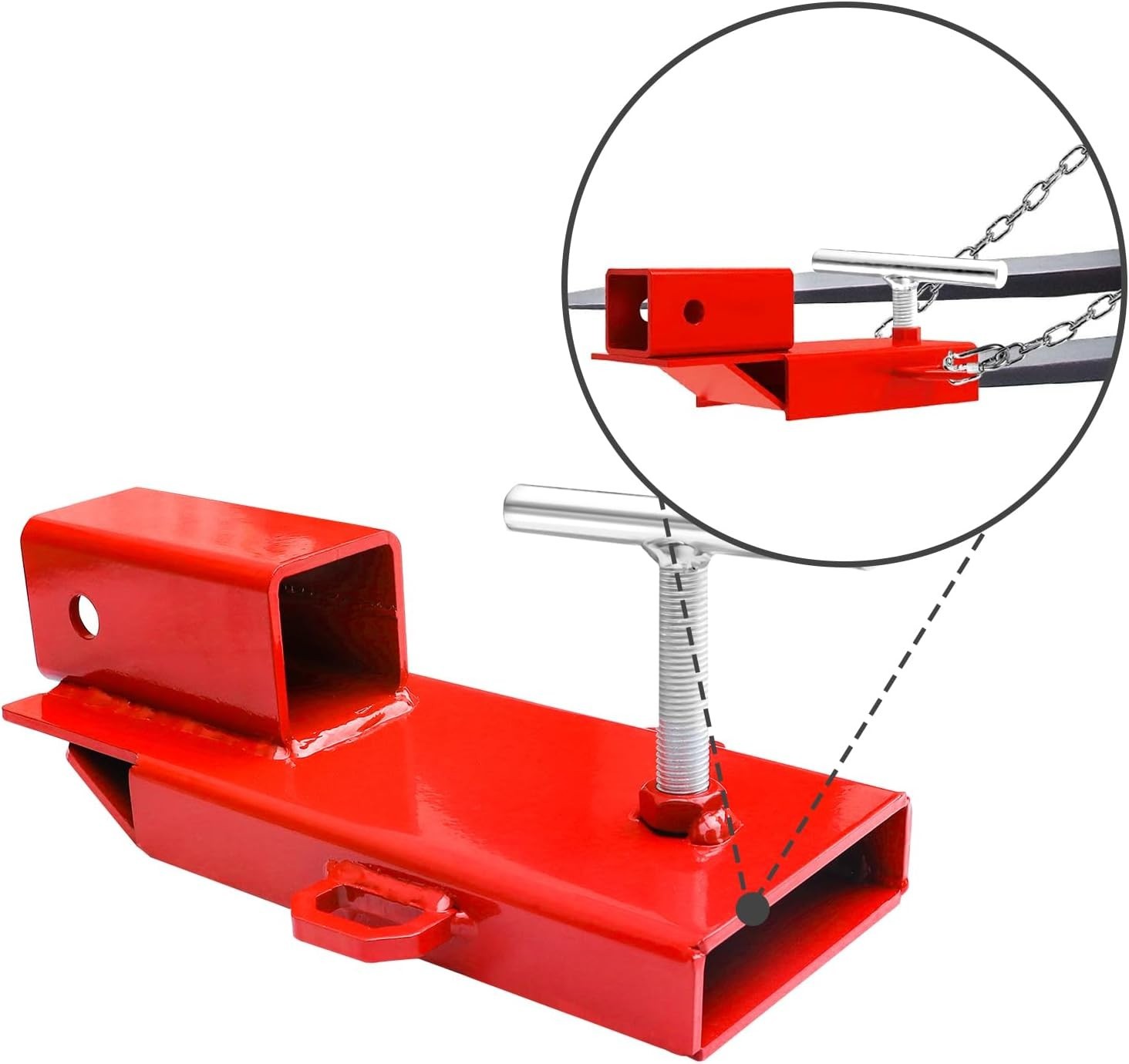 Forklift Ball Hitch Attachment | 2″ Trailer Towing Receiver%