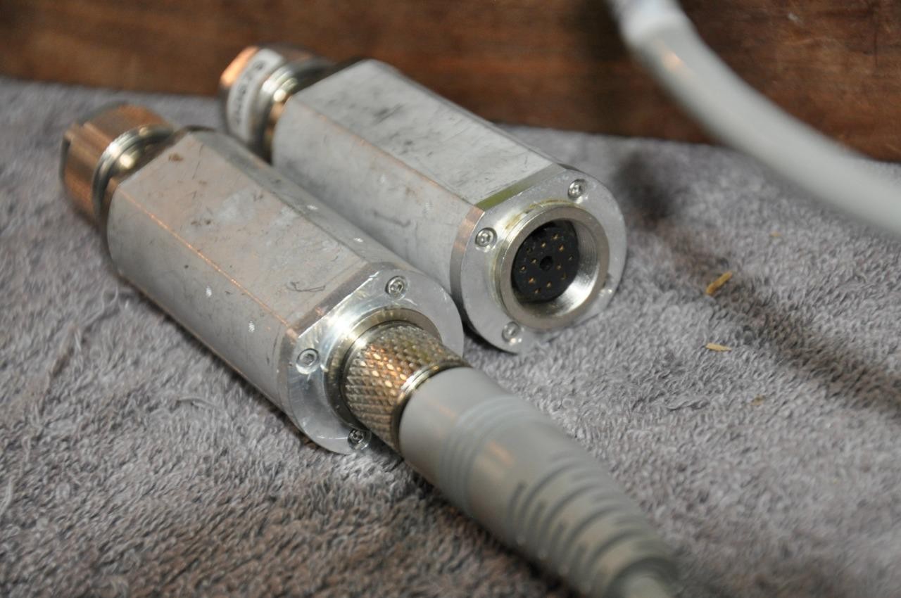 HP 8485A power sensor %0 Mhz-26 Ghz No covers and read 10db High