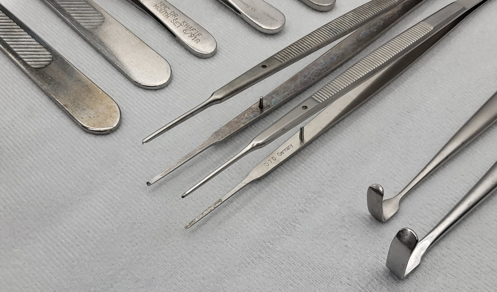 Bulk 60-Piece V. Mueller General Surgery Instruments Scissors, Needle Holders