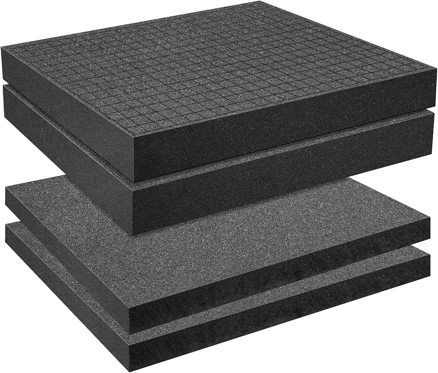 4 PCS Pick Apart Foam Insert- 2 Size Pick and Pluck Foam- Pluck Pre Cube Sheet