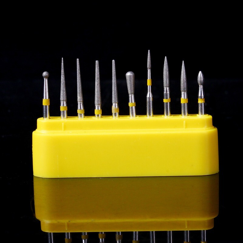 AZDENT Dental FG Diamond Burs Fit High Speed Handpiece Composite Polishing