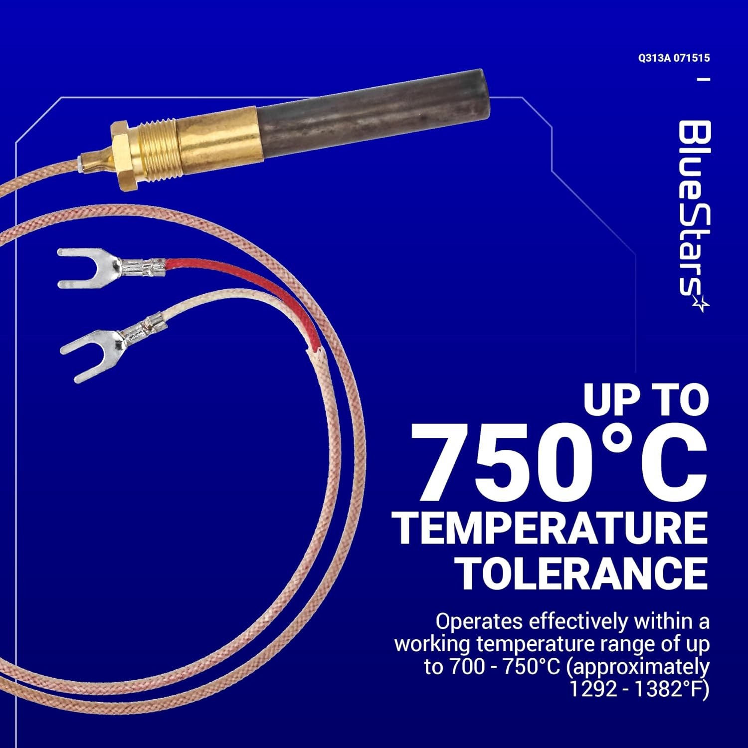 For Migali/Atosa FRYER THERMOPILE 24″ 60cm Part# 301030006 High Quality US Stock