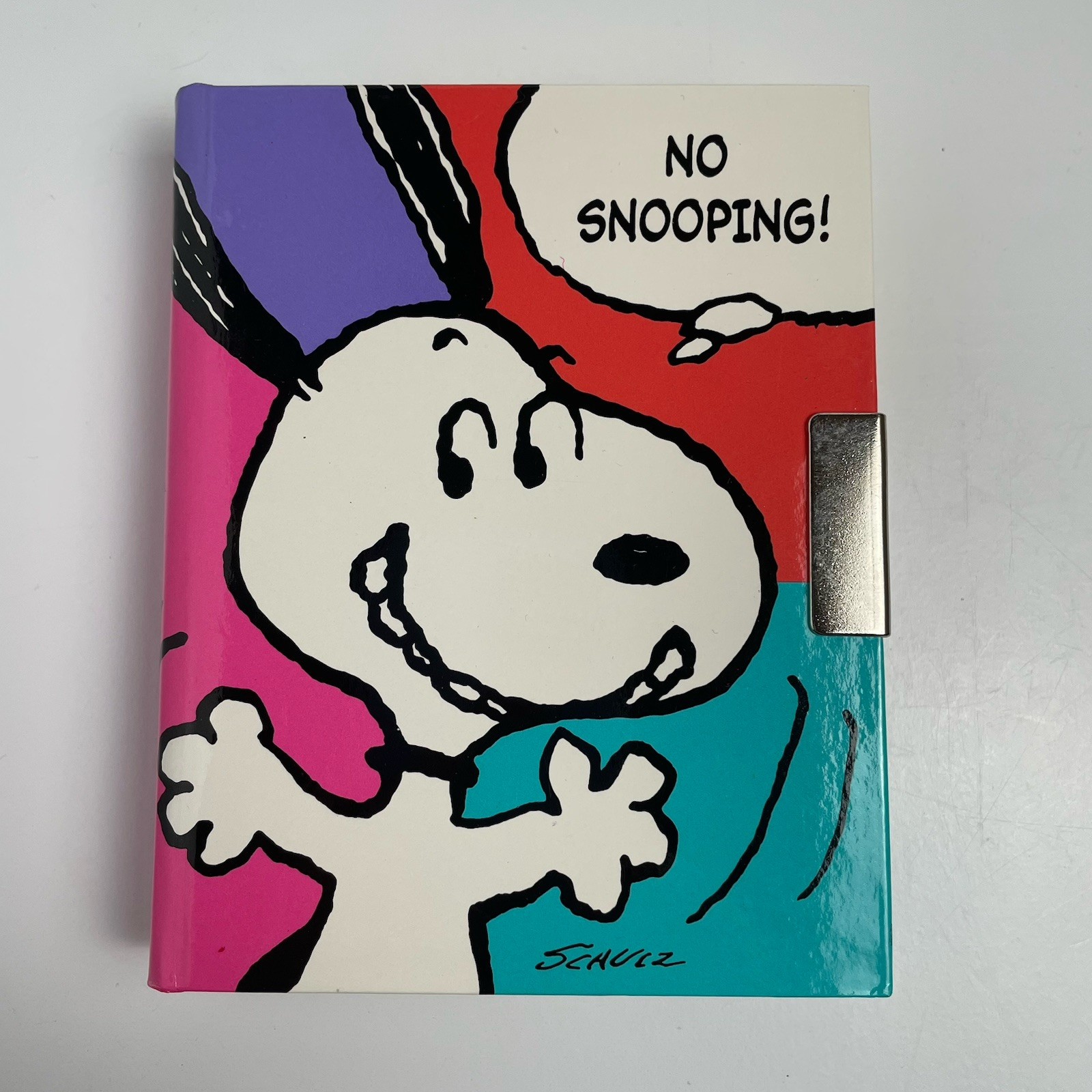 Vintage Hallmark Snoopy Peanuts Diary No Snooping with Easy Combination Lock