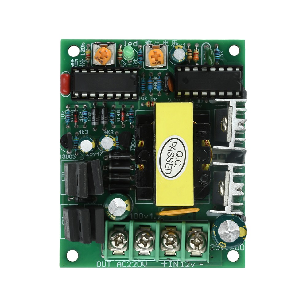 DC 12-14.5V to AC 220V Inverter Module 50-100W DC-AC Step-Up Transformer Module