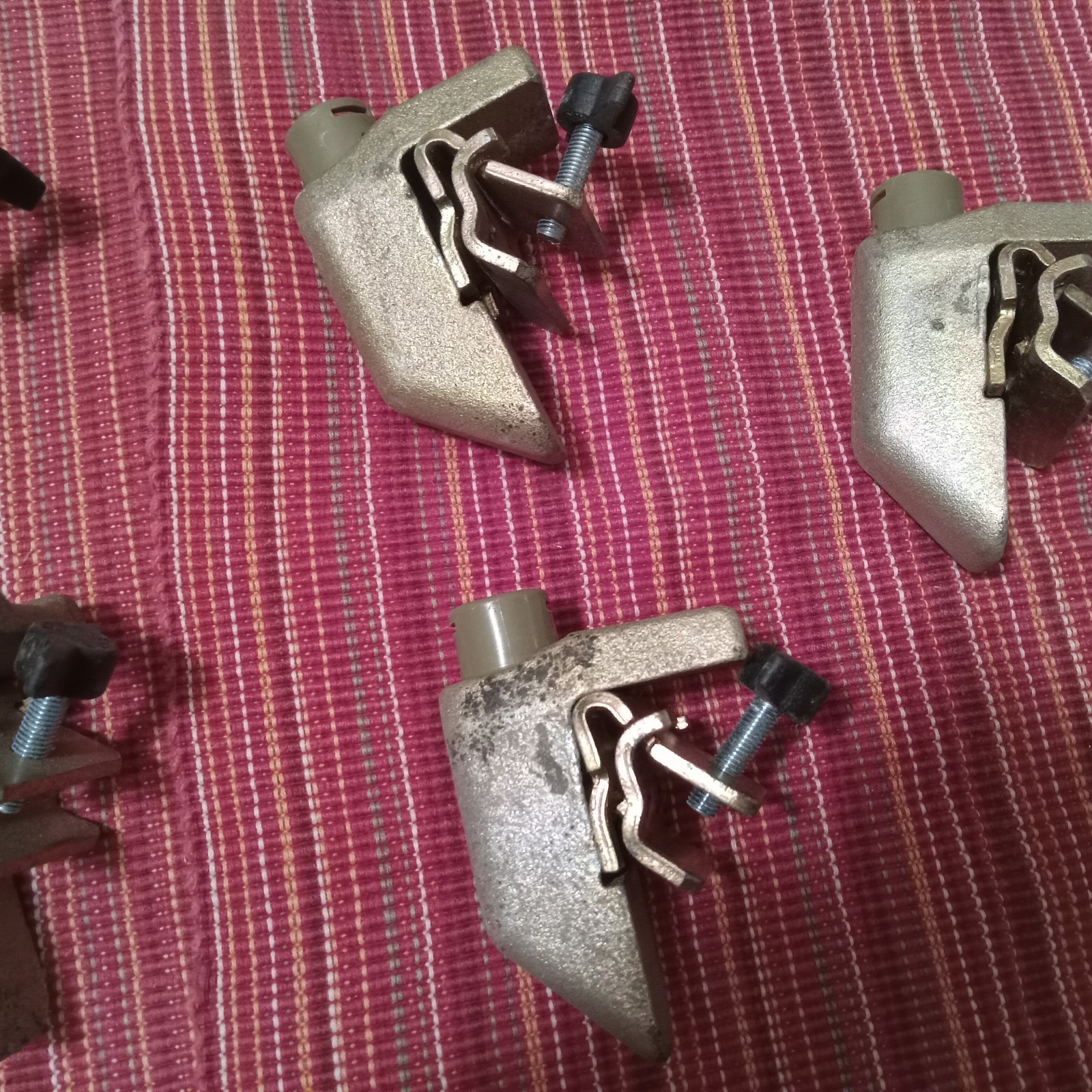 Inner-Tite Jiffy Lock Clamps Lot Of 7 Used