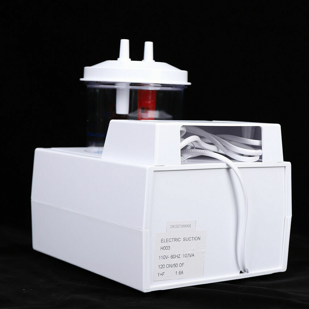 Portable Dental Phlegm Suction Unit Emergency Medical Vacuum Aspirator Machine