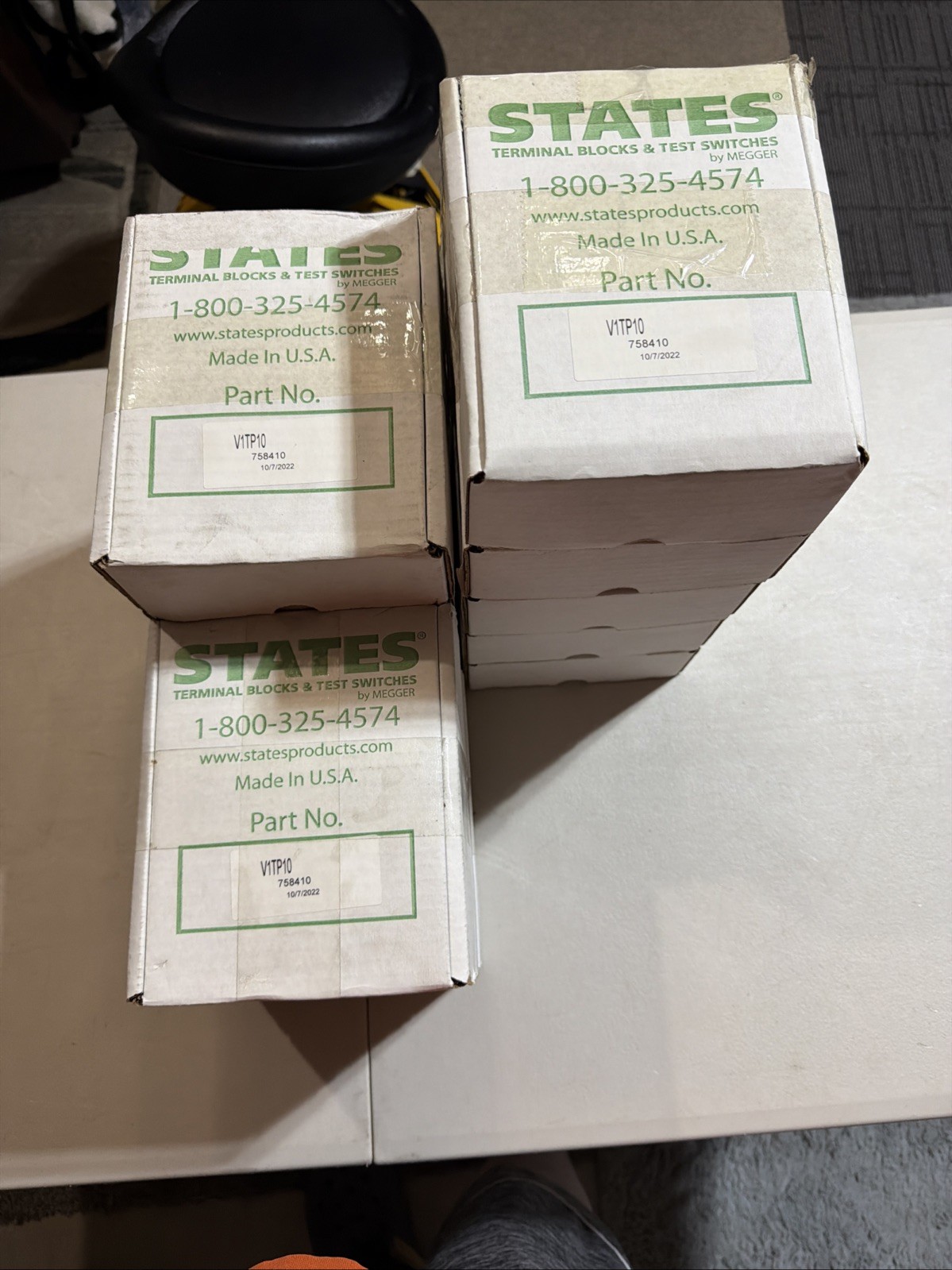 States FMS Test Paddle Model #V1TP10 600v 30 Amp New In Box Never Opened Sealed!