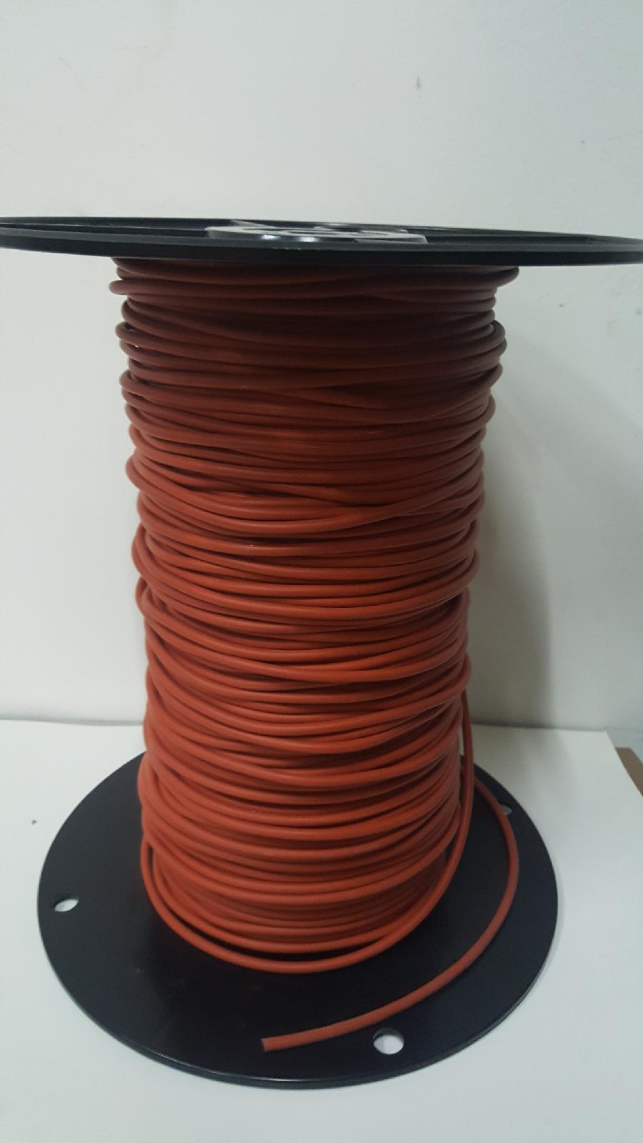 SILICONE O-RING CORD .1875 70 DURO 3/16″ THICK 10 FT ROLL