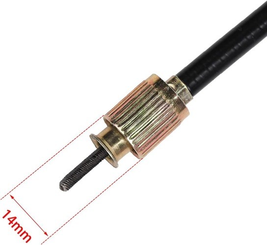 C-100CM Speedmeter Cable 39 Inch M15 Thread Fit for 50CC 150CC Scooter Motorcycl