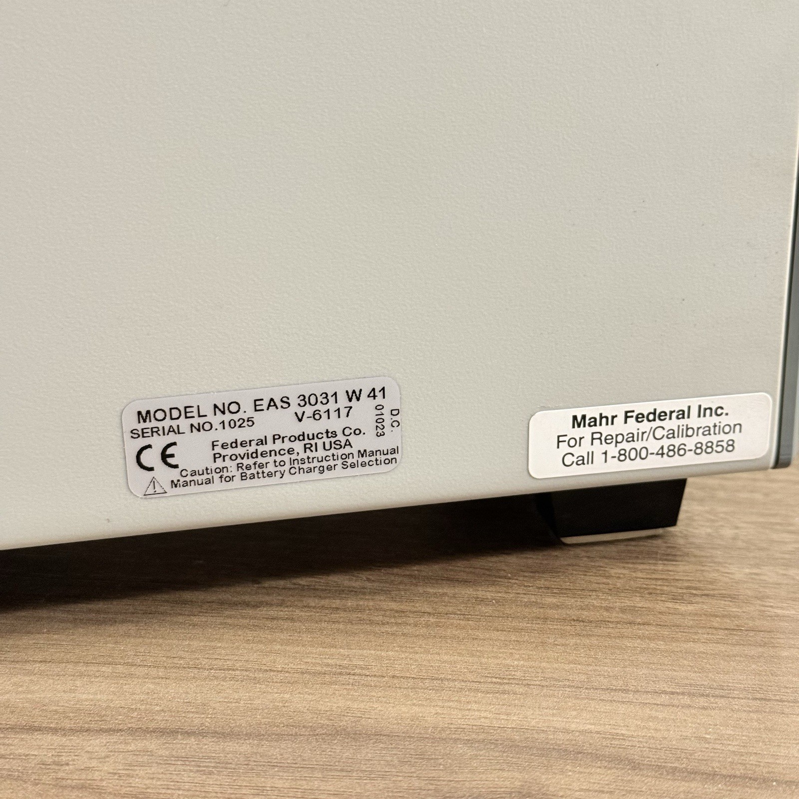 Mahr Federal Electronic Precision Gauge Amplifier w/ Solartron Probe EAS-3031