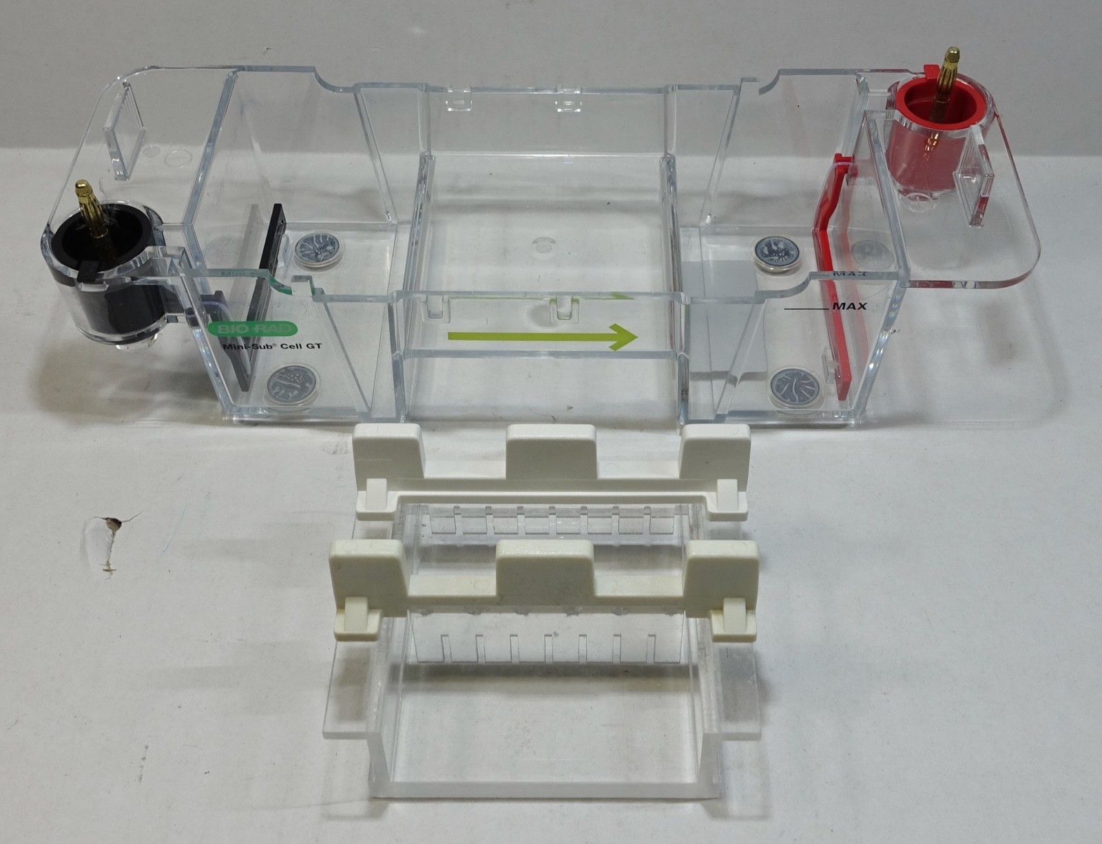 Bio-Rad Mini-Sub Cell GT DNA Electrophoresis Tank, Tray & 2 Combs